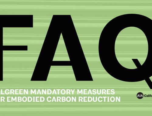 CALGreen Mandatory Measures for Embodied Carbon Reduction