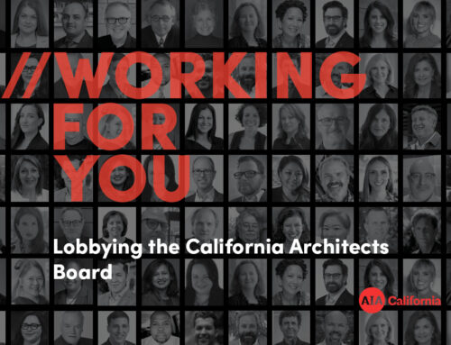 Lobbying the California Architects Board