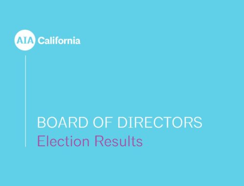 2025 AIA California Board Election Results