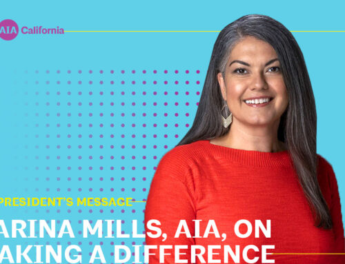 Carina Mills, AIA, on Making a Difference